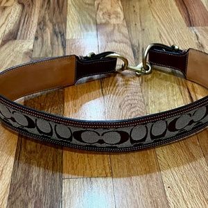 Coach belt